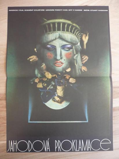 Jahodová proklamace (filmový plakát, film USA 1970, rež - Knihy