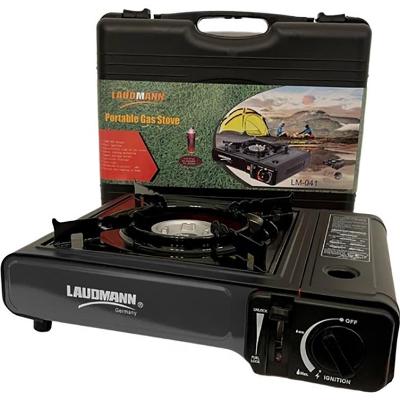 Cestovní plynový vařič na kartuše Laudmann LM-040 - včetně kufříku 