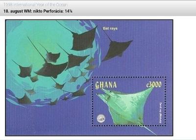 Ghana,1998,vodný svet