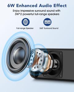 ELEGIANT SR050 Soundbar pro notebook, PC, tablet, stereo, nový! /TOP/