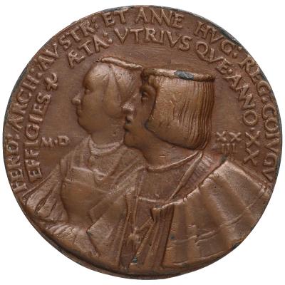 Medaile | Ferdinand I. a Anna Uherská