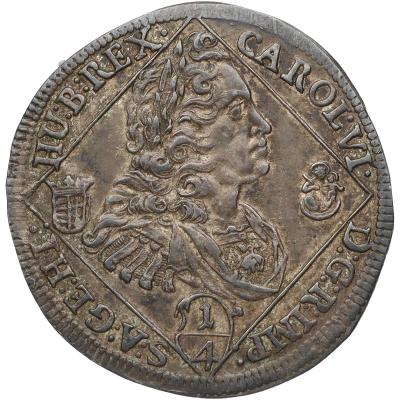 1/4 Tolar 1736 NB | Karel VI. | (1711-1740)