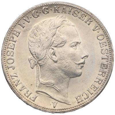 Spolkový Tolar 1858 V | RR! | František Josef I. | (1848 - 1916)