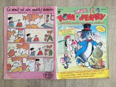 Super Tom a Jerry číslo 11 komiks Merkur 1991