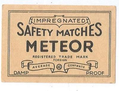 K.č. 5-K-1492a Meteor ...-krabičková, dříve k.č. 1609a