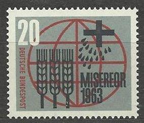Německo BRD čisté, rok 1963, Mi. 391