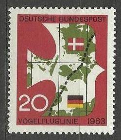 Německo BRD čisté, rok 1963, Mi. 399