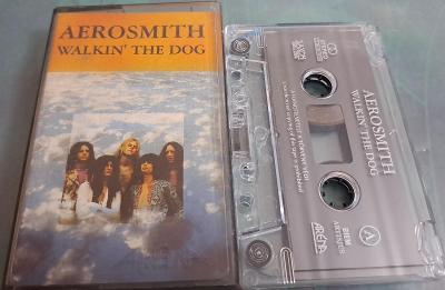 MC AEROSMITH- Walkin' the dog. Saxon/Arena. Rare.