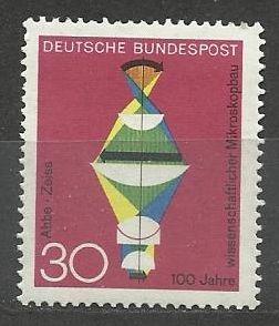 Německo BRD čisté, rok 1968, Mi. 548