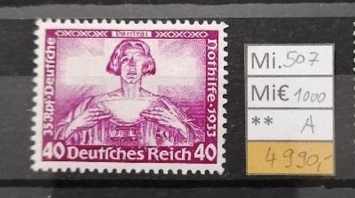 Deutsches Reich, DR Mi 507A**