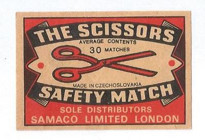 K.č. 5-K-2224a The Scissors Samco...krabičková, dříve k.č. 2183.