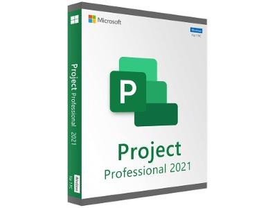 Microsoft Project Professional 2021 licence + faktura
