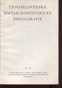 Československá uměleckohistorická bibliografie za rok 1