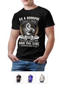 Scorpio škorpion - tričko krátký rukáv více druhů