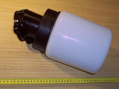 Nástěnné svítidlo Elektrosvit 13711 bakelit, opálové bílé sklo