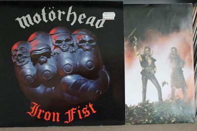 Motörhead – Iron Fist LP 1982 vinyl Germany 1.vydani jako nove MINT !