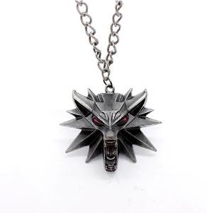 Zaklínač náhrdelník Witcher Wolf Medallion 