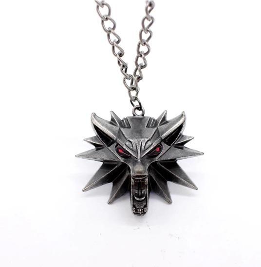 Zaklínač náhrdelník Witcher Wolf Medallion  - undefined