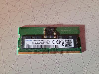DDR5 notebook RAM Samsung 8GB, PC5-4800B - nová