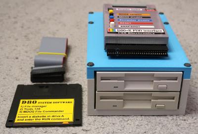 NOVÝ Diskový komplet D80+K floppy pro ZX Spectrum, Didaktik, Nucleon