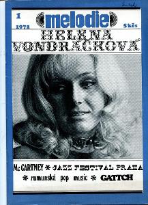 Melodie,  ročník 1972 + desky, čísla 1-11