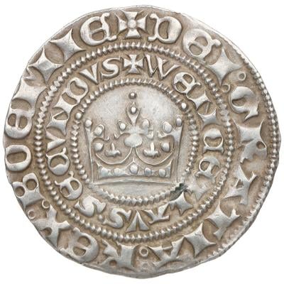 Pražský groš | Václav II. | (1283 - 1305) 