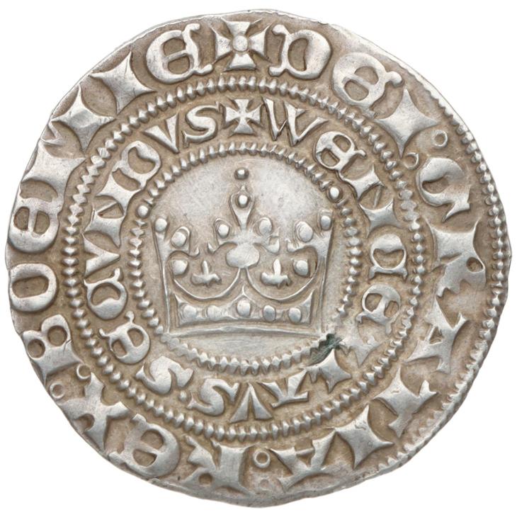 Pražský groš | Václav II. | (1283 - 1305)  - Sběratelství