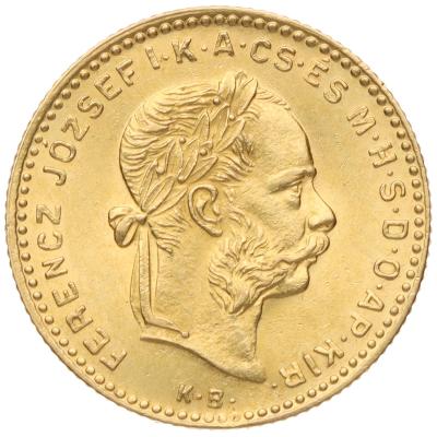 4 Zlatník 1884 K.B. | František Josef I. | (1848 - 1916)