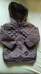 Dětská zateplená podzimní zimní bunda vel 98