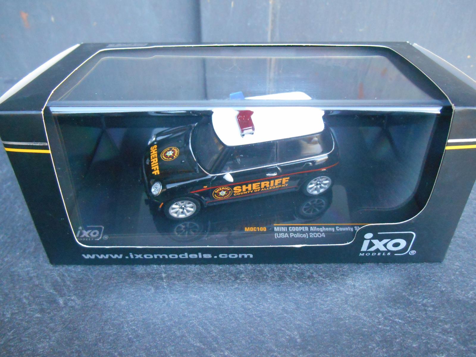 IXO mini cooper scherif 1-43 policie USA | Aukro