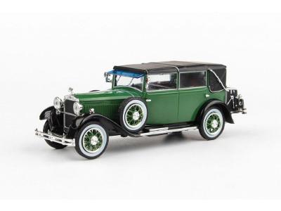 Škoda 860 (1932) - Zelená Tmavá 1:43 Abrex