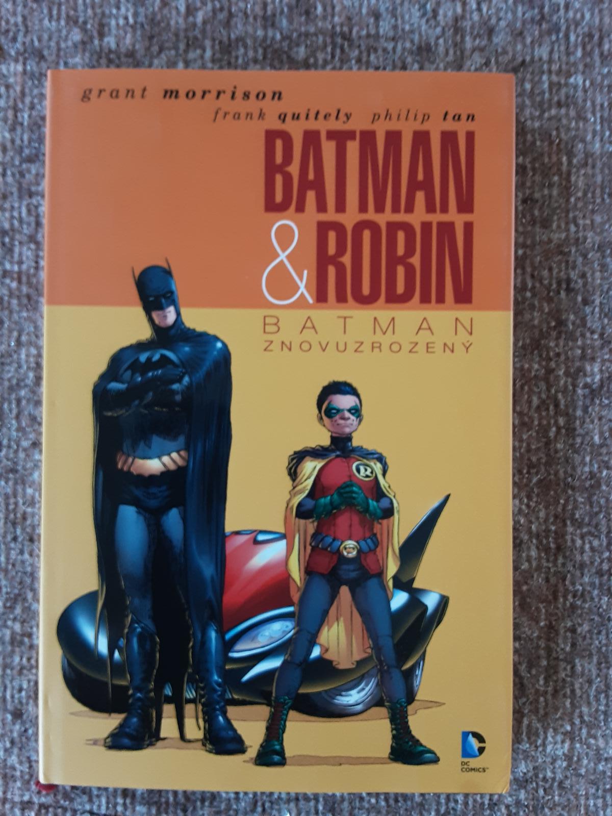 Batman a Robin -Batman znovuzrozený - Knihy a časopisy