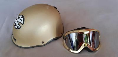 Helma na snowboard Giro bad lieutenant vel 57-59 cm + brýle Prestige