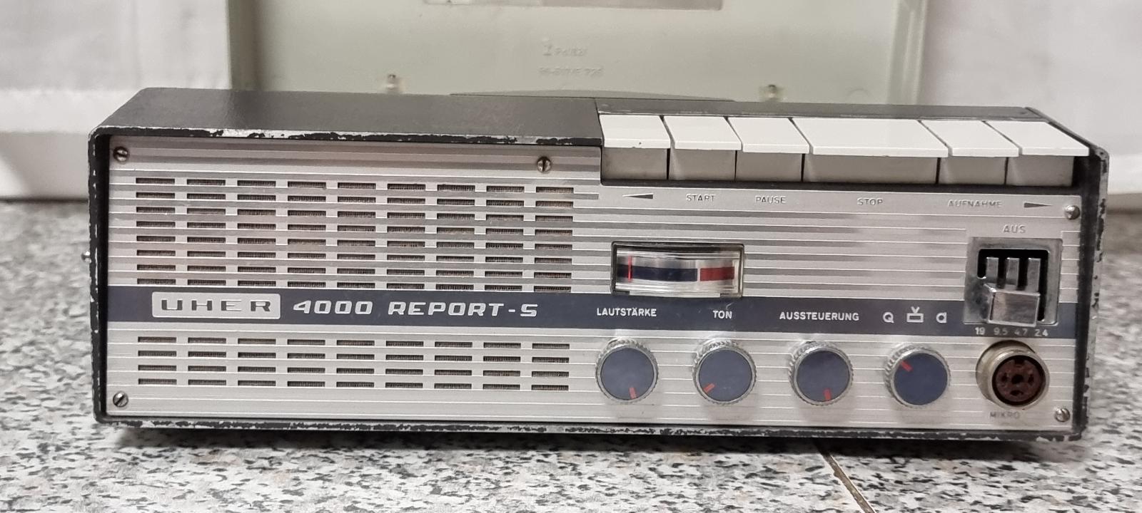 Uher Report 4000 L Reel To Reel Tape Recorder 1960