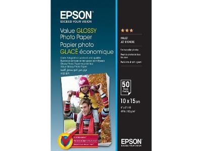 EPSON Lesklý fotografický papír, 10 x 15 cm, 100 listů