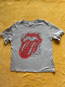H&M/Rolling Stones-hezké triko vel.S