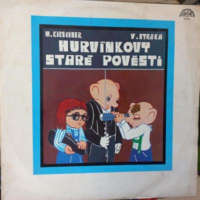 2LP Spejbl a Hurvínek - Hurvínkovy Staré pověsti /1983/