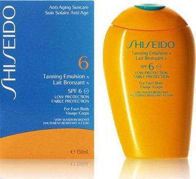 Shiseido Tanning Emulsion SPF6 opalovací emulze 150 ml - NOVÝ