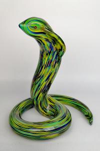 Had Cobra - skleněná soška, dekorativní předmět, skvělý tip na dárek