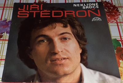 LP - Jiří Štědroň - Neklidné srdce (Supraphon 1974) Perfektní stav!