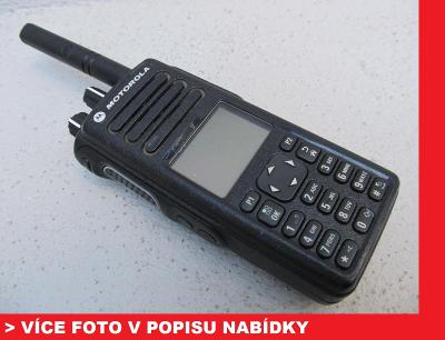 Motorola DP4800e - VYSÍLAČKA radiostanice RUČKA