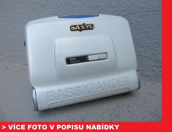 Sanyo VIP-X11 - sbírkový Walkman přehrávač kazet - TV, audio, video