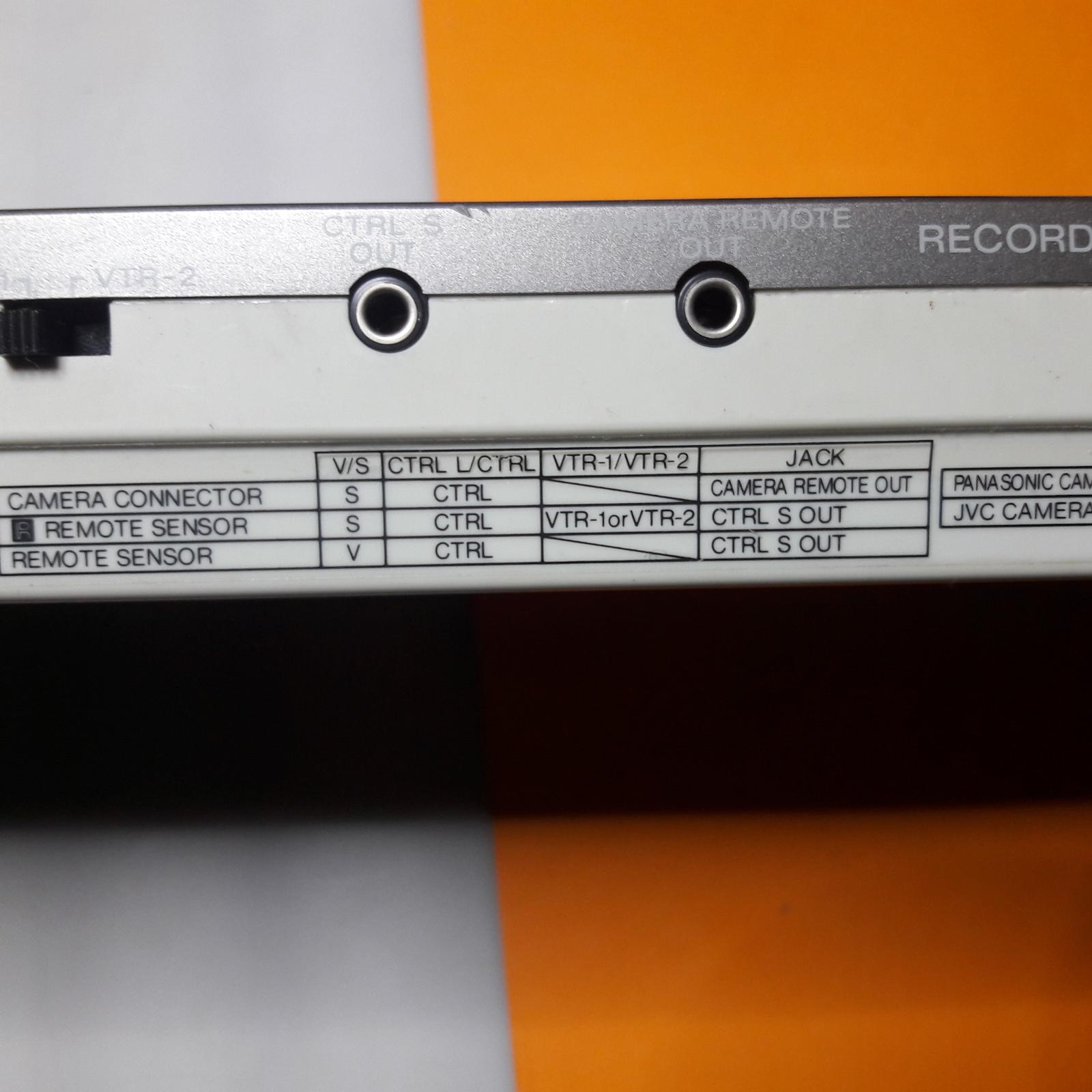 SONY RM-E100V video editing controller Japan - TV, audio, video