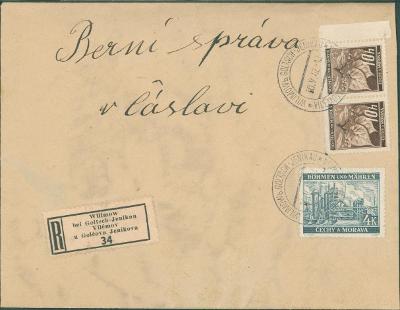 12B1310 R dopis Vilémov u Golčova Jeníkova - Čáslav
