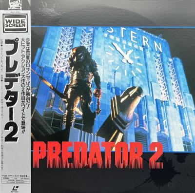 laserdisc Predator  2   (1990) Japan včetně OBI