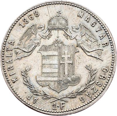33. František Josef I., Andělíčkový Zlatník 1868 GYF