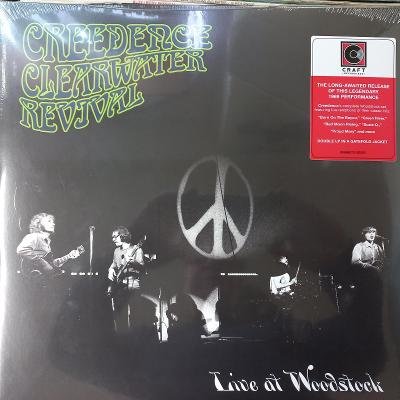 2LP Creedence Cleawater Revival - Live At Woodstock  /2019/