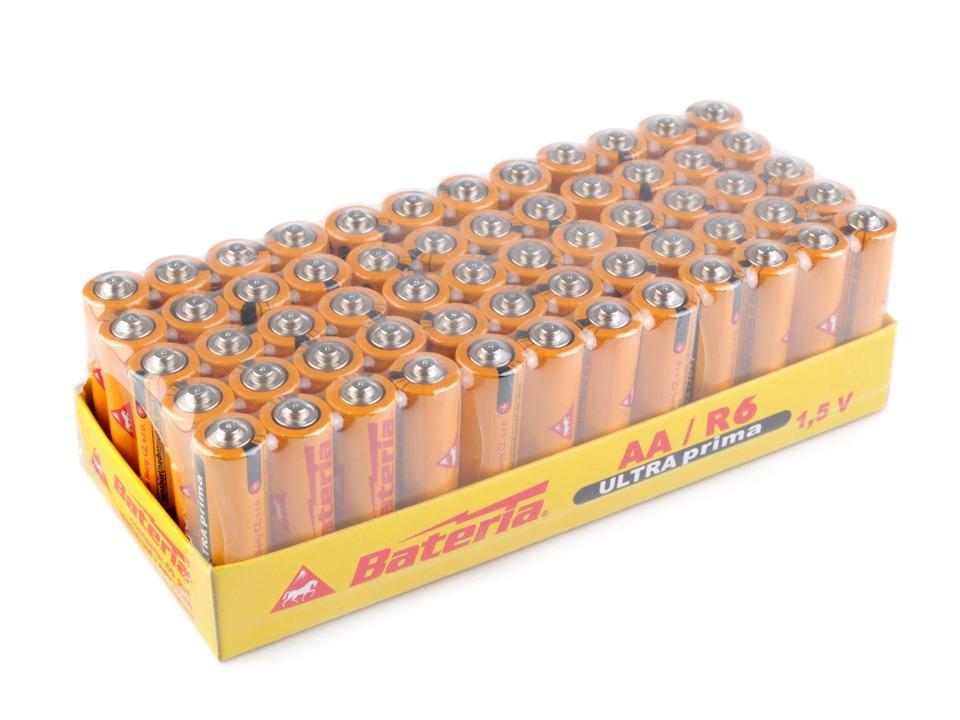 BATÉRIE AA 1.5V SADA 60 KS veľké ceruzkové batérie R6 - Elektro