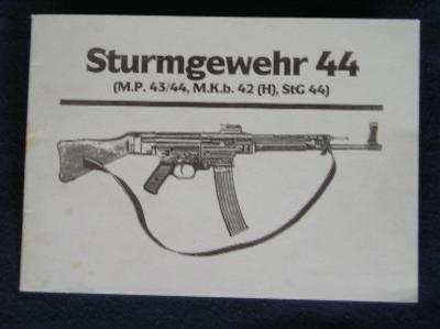 POSLEDNÍ 7,92x33 puška StG 44 MP 43/44 MKb 42 manuál sborka rozborka 
