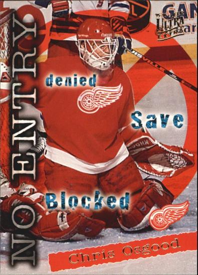 1995-96 ULTRA #374 CHRIS OSGOOD NE - Hokejové karty